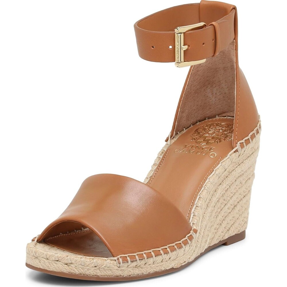Vince Camuto Leera Women's Espadrille Wedge Sandal, Tan, Size 11